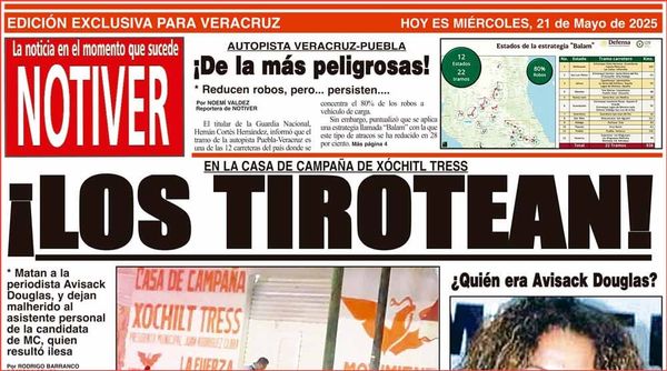LA PORTADA - MIÉRCOLES 21 DE MAYO 2025