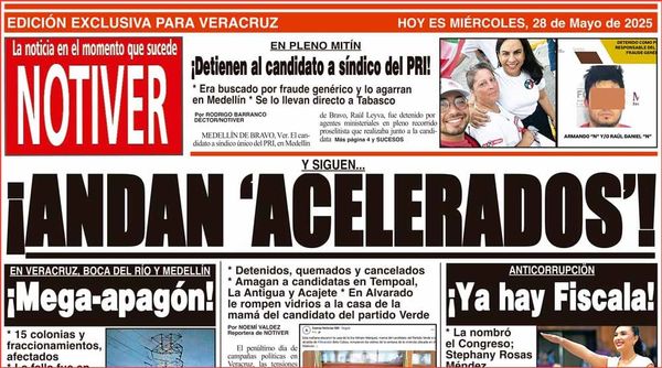 LA PORTADA - MIÉRCOLES 28 DE MAYO 2025