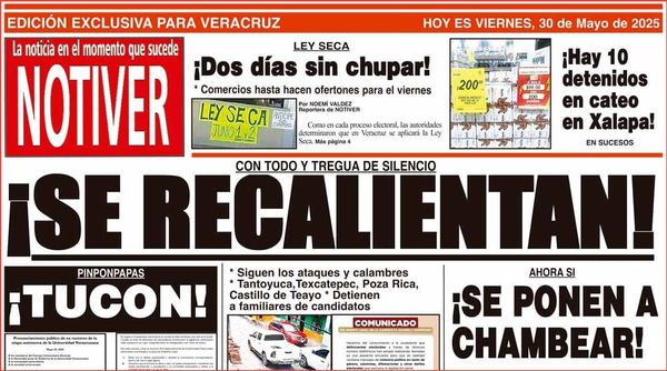 LA PORTADA - VIERNES 30 DE MAYO 2025