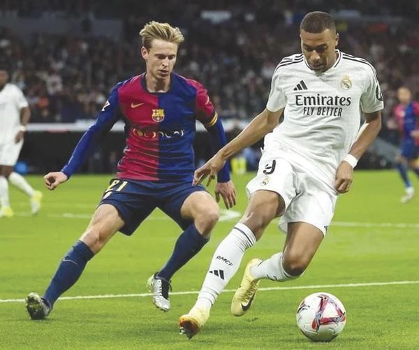 ¡CHOCAN BARCELONA Y REAL MADRID EN VITAL CLÁSICO!