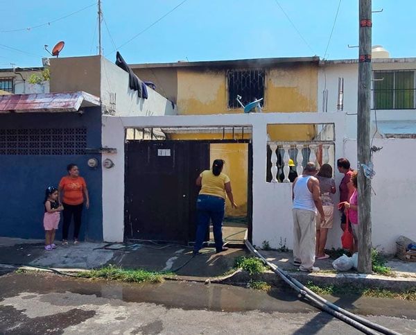 ¡SE LES PRENDIÓ LA RECÁMARA POR UN CORTO CIRCUITO!