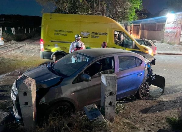 ¡CASI SE VA AL CIELO CON TODO Y COCHE!