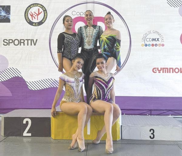 ¡COMPITEN GIMNASTAS CLUB DE ORO EN COPA NACIONAL!