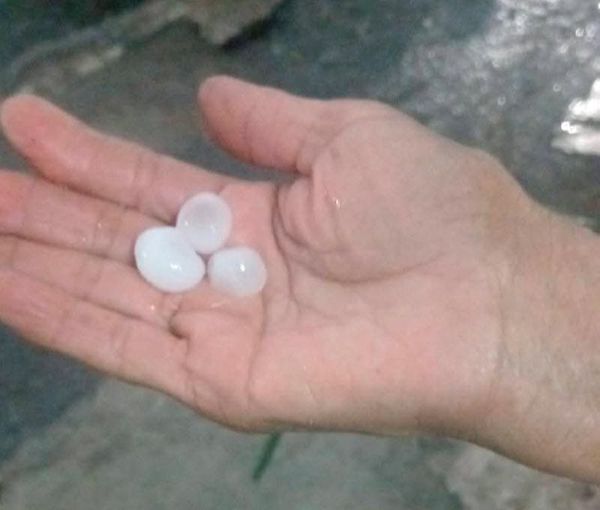 ¡GRANIZÓ EN CÓRDOBA!