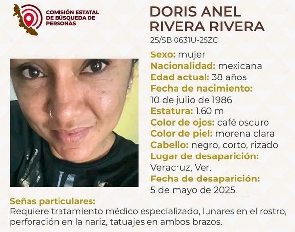 ¡DESAPARECE DORIS ANEL!