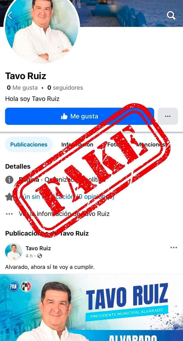 ¡LE CLONAN SU FACE A TAVO RUIZ!