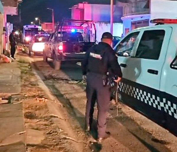 ¡BALEAN A POLICÍA ESTATAL! - ESTABA CUSTODIANDO UN DOMICILIO EN EL FRACCIONAMIENTO LOS TORRENTES