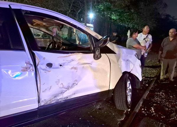 ¡FERROCARRIL ARRASTRA A PAREJA Y SU PERRITA!