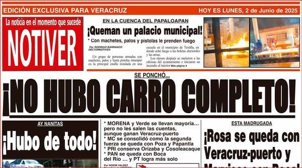 LA PORTADA - LUNES 2 DE JUNIO 2025