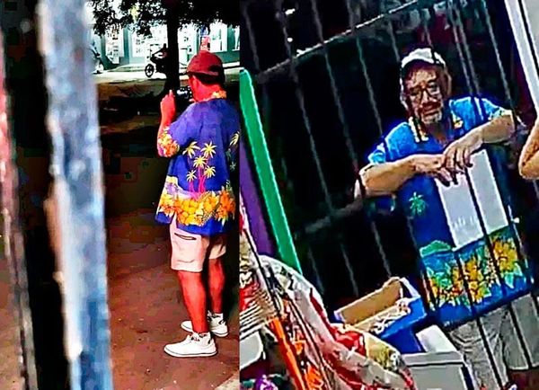 ¡ALERTAN POR ABUELITO ACOSADOR TOMA FOTOS A JOVENCITAS!
