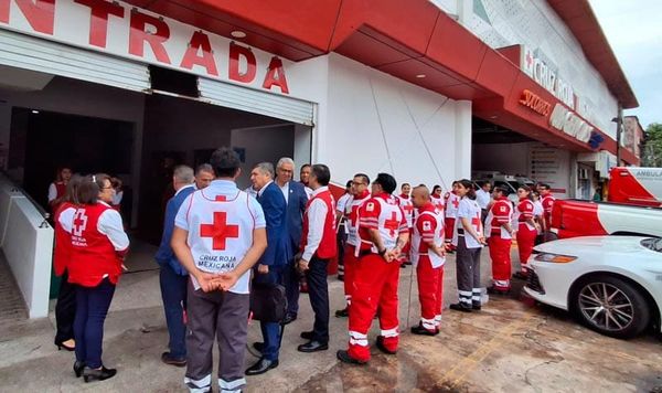 ¡LLEGÓ PRESIDENTE NACIONAL DE CRUZ ROJA A LA DELEGACIÓN VERACRUZ–BOCA DEL RÍO!