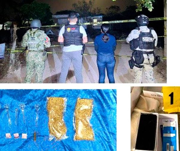¡GOLPE A NARKIKIRIS EN COTAXTLA! - EN UN CATEO EN UN INMUEBLE EN LA CAPILLA
