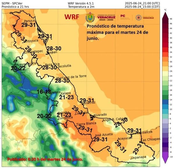 ¡SIGUE TEMPORAL DE LLUVIAS INTENSAS!