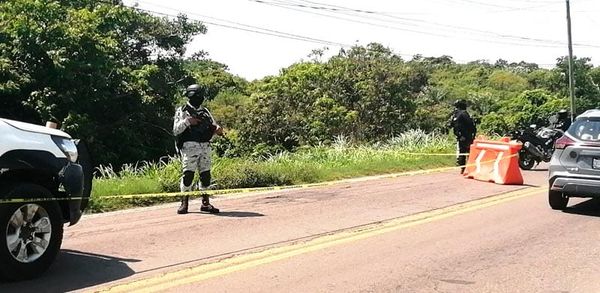 ¡DEJAN CADÁVER EN MALETA EN LA CARRETERA DE COSOLEACAQUE! - EN LOS ÚLTIMOS DÍAS LA REGIÓN SE HA CONVERTIDO EN UN TIRADERO DE CADÁVERES