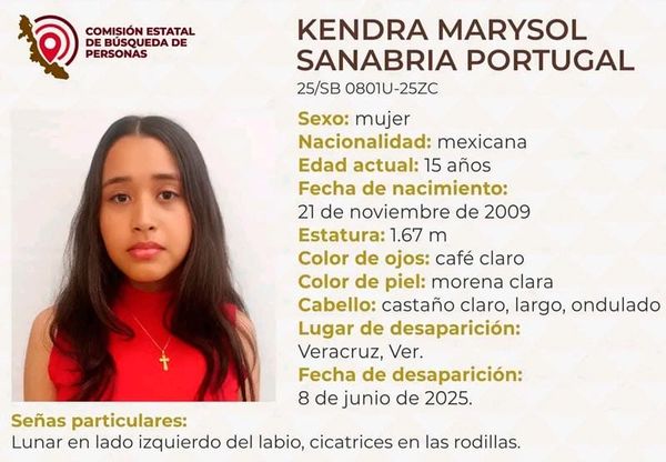 ¡DESAPARECIÓ QUINCEAÑERA EN EL PUERTO DE VERACRUZ!