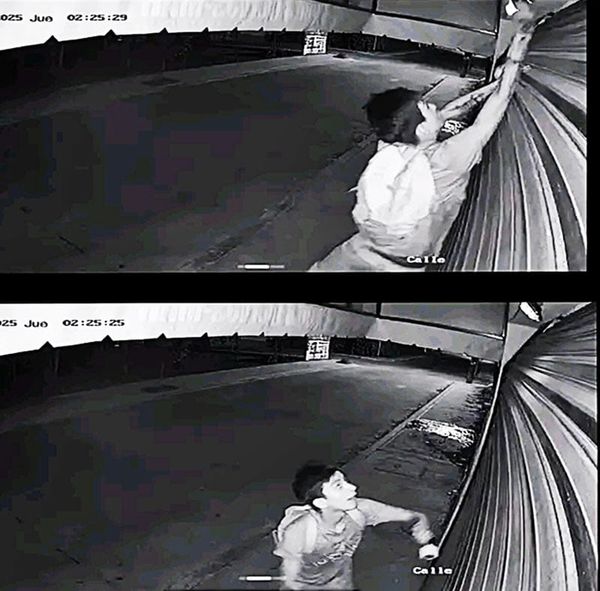 ¡GRABAN EN VIDEO A “EL PELÓN” ATRACANDO EN LOCAL COMERCIAL!