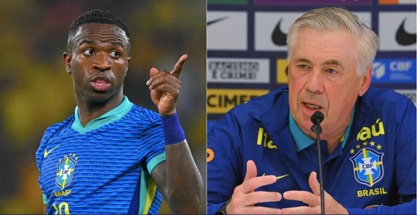 ¡AMARGO DEBUT DE ANCELOTTI COMO ESTRATEGA DE BRASIL!