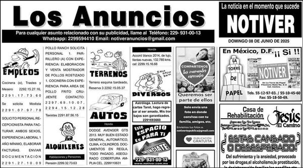 ...LOS ANUNCIOS, AVISOS Y DEMÁS! - DOMINGO, 8 DE JUNIO 2025