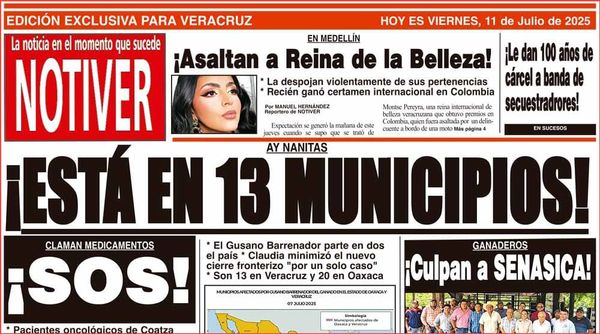 LA PORTADA - VIERNES 11 DE JULIO 2025