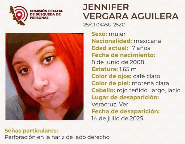 ¡DESAPARECIÓ JENNIFER EN EL PUERTO DE VERACRUZ!