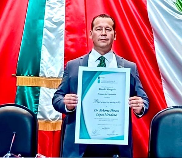 ¡RECONOCEN AL DOCTOR ROBERTO HIRAM LÓPEZ! - EN LA CÁMARA DE DIPUTADOS