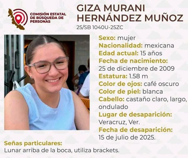 ¡DESAPARECE OTRA JOVENCITA EN VERACRUZ!