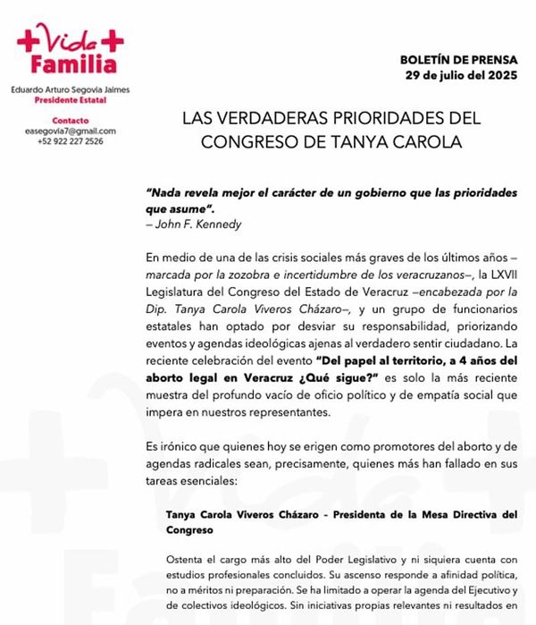¡IGLESIA VS.  CONGRESO! - YA SE ARMÓ