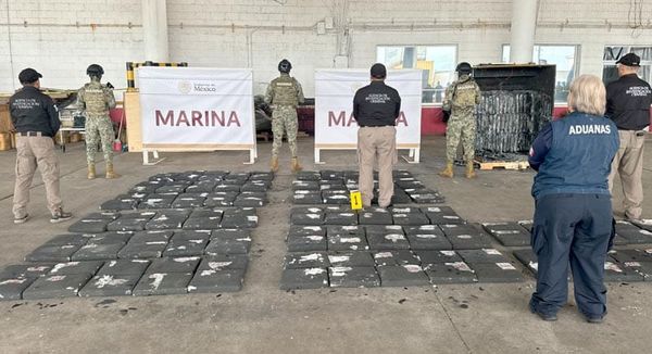 ¡ASEGURAN CARGAMENTO DE MARIHUANA EN EL RECINTO PORTUARIO! - IBA OCULTA EN UNA TARJA DE EXPORTACIÓN