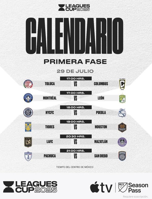 ¡TOLUCA, LEÓN, TIGRES Y TUZOS, ENTRAN EN ACCIÓN! - LEAGUES CUP