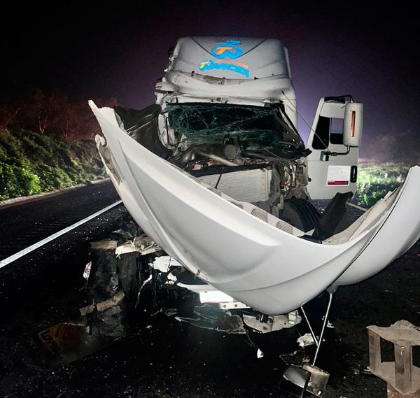 ¡TRANCAZO EN LA AUTOPISTA!