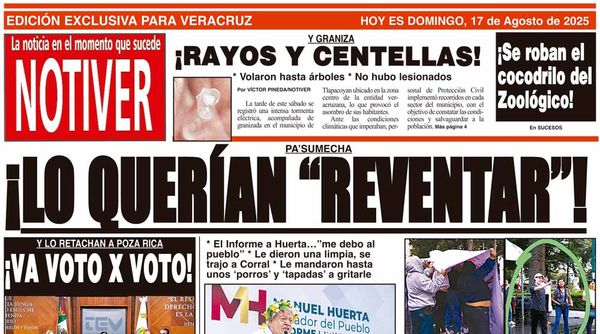 LA PORTADA - DOMINGO 17 DE AGOSTO 2025