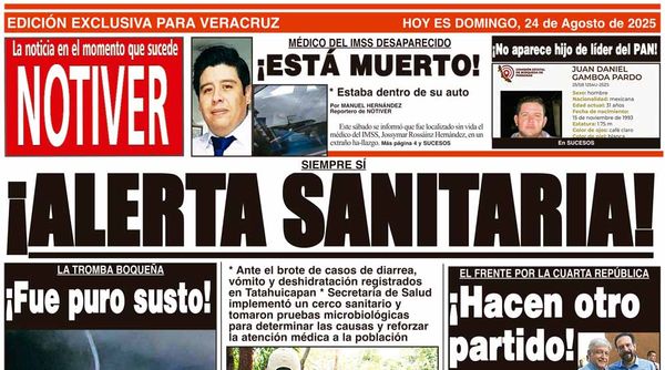 LA PORTADA - DOMINGO 24 DE AGOSTO 2025