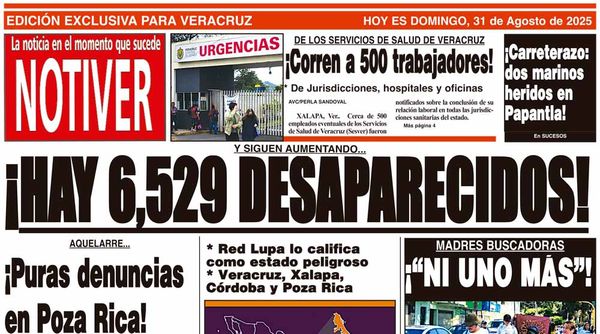 LA PORTADA - DOMINGO 31 DE AGOSTO 2025