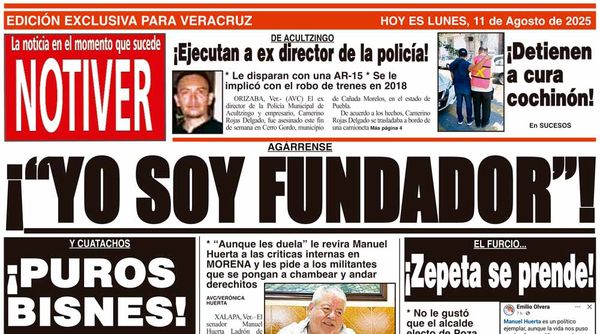 LA PORTADA - LUNES 11 DE AGOSTO 2025