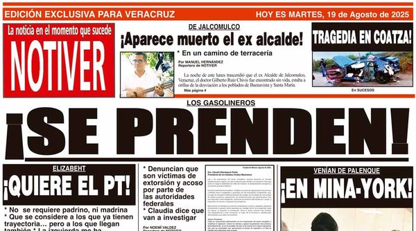 LA PORTADA - MARTES 19 DE AGOSTO 2025