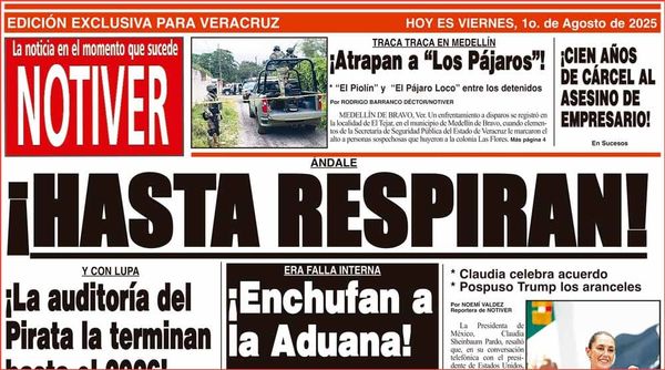 LA PORTADA - VIERNES 1 DE AGOSTO 2025