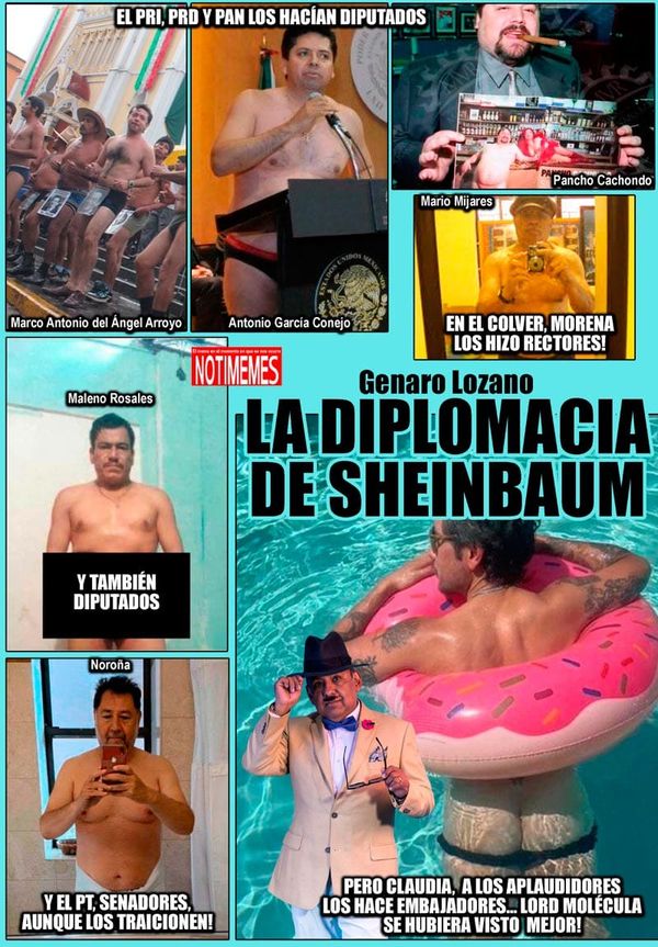 NOTI-MEME | - LA DIPLOMACIA DE SHEINBAUM!