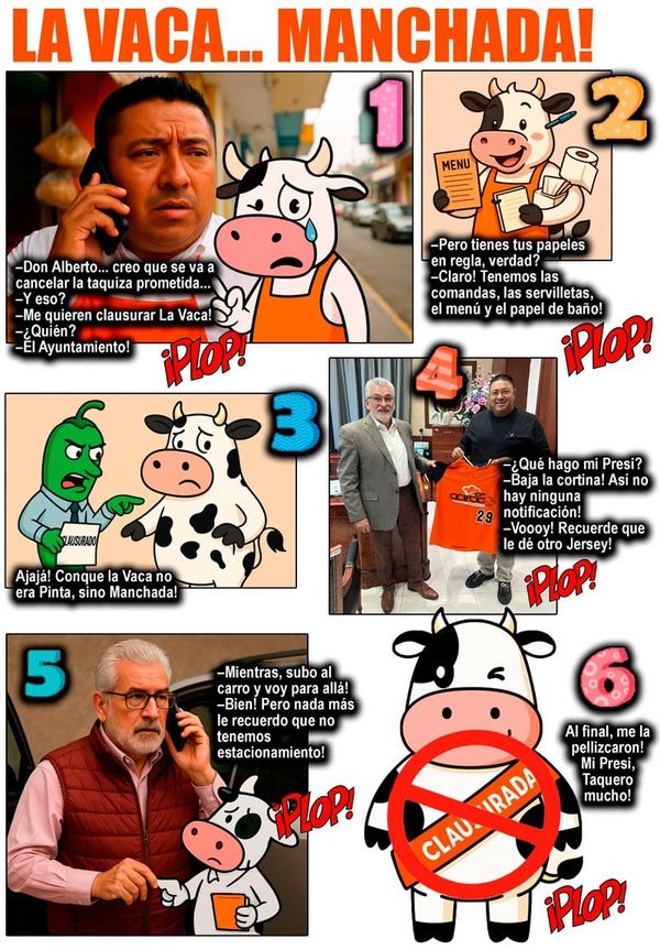 NOTI-MEME | - LA VACA MANCHADA!
