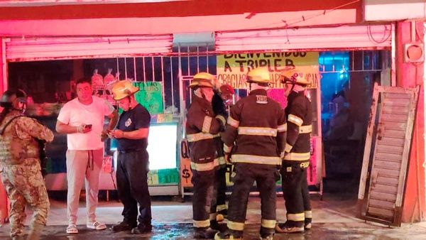 ¡CONATO DE INCENDIO EN CARNICERÍA “LA TRIPLE B”!