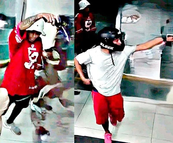 ¡HAMPONES ATRACAN Y GOLPEAN A SUS VÍCTIMAS!