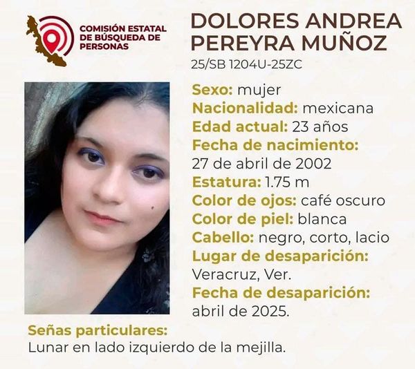 ¡JOVEN MUJER DESAPARECIÓ EN EL PUERTO DE VERACRUZ!