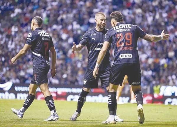 ¡BIEN RAYADOS! - *Triplete de canales y Monterrey gana 4-2 en Puebla