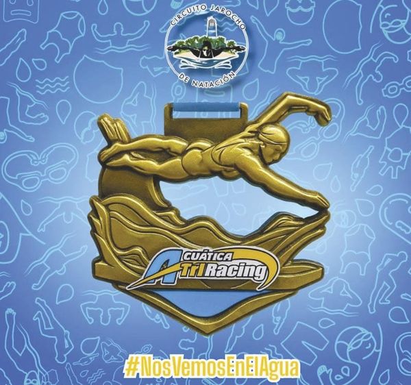 ¡REVELAN MEDALLA PARA TORNEO DE NATACIÓN DE PREEQUIPOS Y NOVATOS!