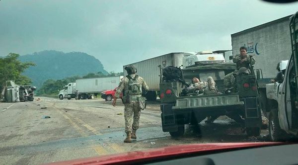 ¡SOLDADOS HERIDOS EN LAS CHOAPAS!