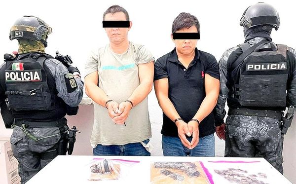 ¡CAEN DOS MALOSONES EN SAN JUAN EVANGELISTA! - TRAÍAN DROGA ADEMAS DE UNA GRANADA