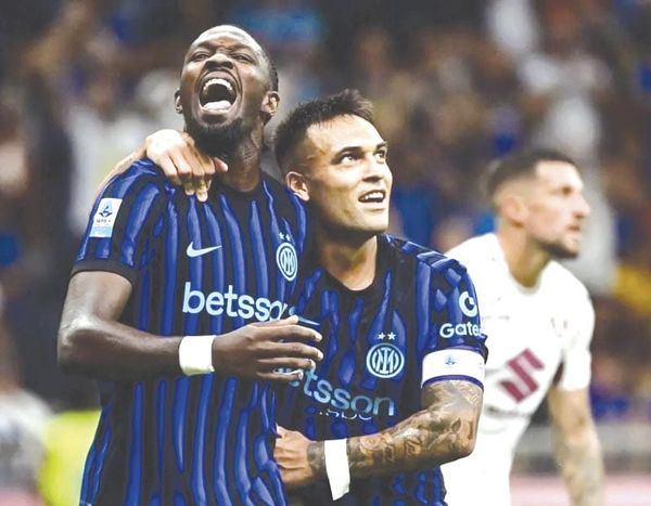 ¡INTER APLASTA 5-0 AL TORINO Y MARCA TERRITORIO EN LA SERIE A!