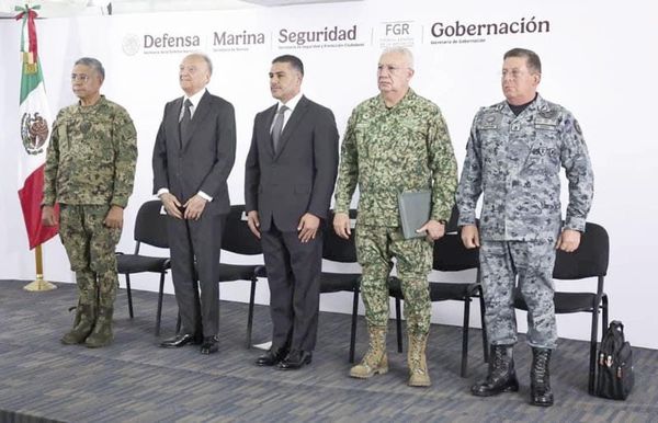 ¡CONFERENCIA DE OMAR GARCÍA HARFUCH SOBRE LOS 26 REOS ENVIADOS A ESTADOS UNIDOS!