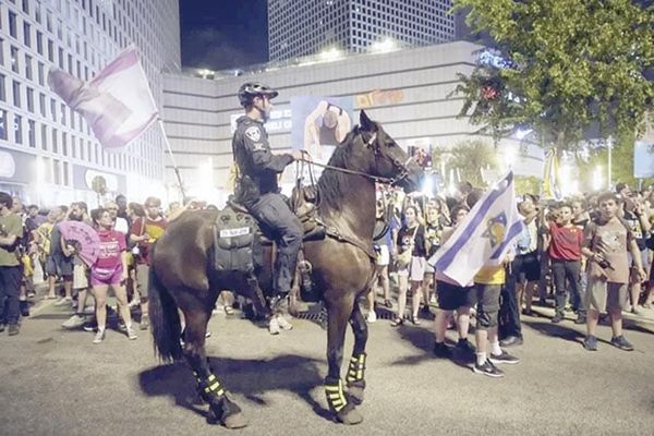 ¡MARCHAN EN TEL AVIV CONTRA EL PLAN DE TOMAR CONTROL DE GAZA!