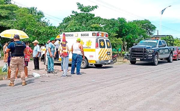 ¡ABUELITO A URGENCIAS ATROPELLADO POR CAFRE!
