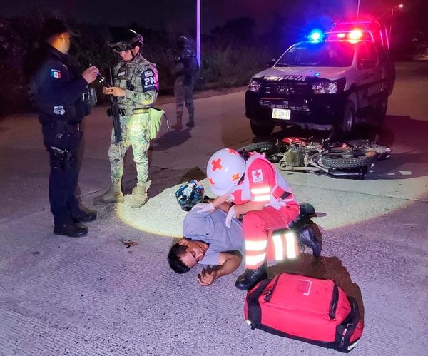 ¡SE LE ATRAVESÓ LA VACA “LOLA” A MOTORIZADO!